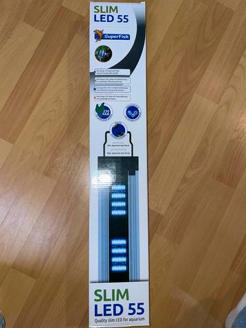 Slim led 55 superfish aquarium licht NIEUW disponible aux enchères