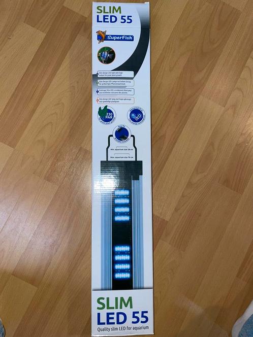 Slim led 55 superfish aquarium licht NIEUW, Animaux & Accessoires, Poissons | Aquariums & Accessoires, Neuf, Éclairage ou Chauffage