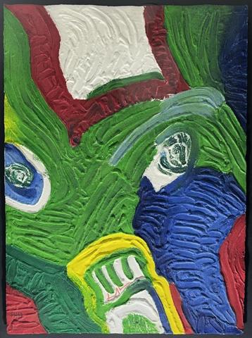 BENGT LINDSTROM - Compositie met groot visueel effect beschikbaar voor biedingen