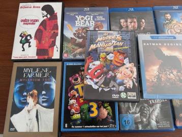 Blue Ray films en CD's alles origineel (prijs is voor alles) beschikbaar voor biedingen