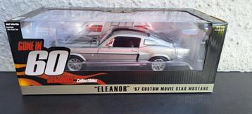Ford Shelby Mustang Eleanor 1967 60 Seconds 1:18ème beschikbaar voor biedingen
