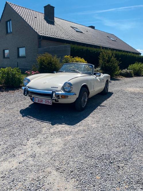 Triumph Spitfire MK3 - 1970 beige, Auto's, Oldtimers, Particulier, Bluetooth, Open dak, Radio, Triumph, Benzine, Cabriolet, 3 deurs
