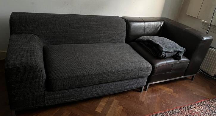 Ikea Kramfors modules elementen 2+1zit +grijze hoezen Top!, Maison & Meubles, Canapés | Salons, Utilisé, Trois personnes, 200 à 250 cm