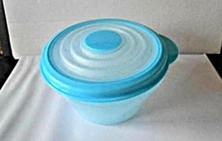 Tupperware: adapta-bowl, inhoud = 500 ml, Huis en Inrichting, Keuken | Tupperware, Nieuw, Bus of Trommel, Blauw, Ophalen of Verzenden