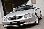 Mercedes-Benz SL-Klasse SL500 AUT. * 1HD / FULL MERCEDES HIS, Auto's, Mercedes-Benz, Te koop, Zilver of Grijs, Benzine, Gebruikt