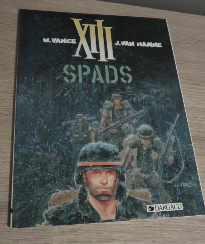 Stripverhaal : XIII 13 - Spads - Dargaud - Vance - Van Hamme, Eén stripboek, Ophalen of Verzenden, Gelezen