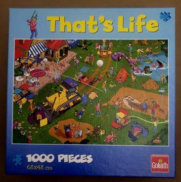 Puzzel That's Life 1.000 st "Golf" beschikbaar voor biedingen