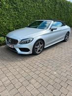 Mercedes C220 cabrio amg line, Auto's, Automaat, Cabriolet, Leder, Diesel