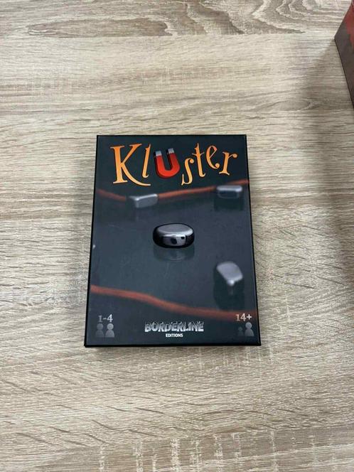 Kluster - Bordspel, Hobby en Vrije tijd, Gezelschapsspellen | Bordspellen, Zo goed als nieuw, Ophalen of Verzenden