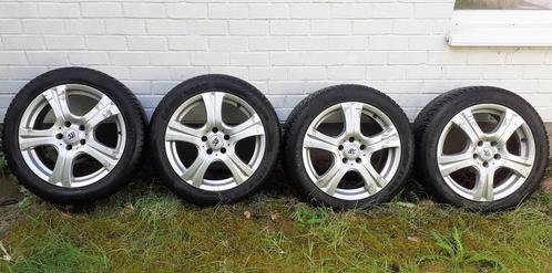 Goodyear bandenset winter 225/50R17 incl. velgen, Auto-onderdelen, Banden en Velgen, Banden en Velgen, Winterbanden, 17 inch, 225 mm