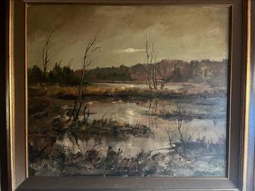 Peinture fagnes par henri lemoine disponible aux enchères