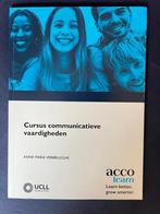 Cursus communicatieve vaardigheden, Boeken, Ophalen of Verzenden, Zo goed als nieuw, Hogeschool, Anne-Marie Verbrugghe