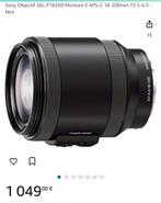 Sony SELP18200 Alpha NEX Series Power Zoom Lens 18-200mm, TV, Hi-fi & Vidéo, Comme neuf, Zoom