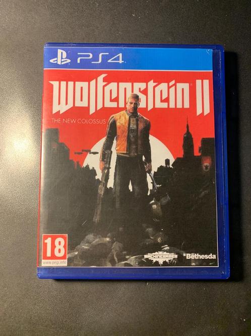 PS4 - Wolfenstein 2 The New Colossus, Consoles de jeu & Jeux vidéo, Jeux | Sony PlayStation 4, Comme neuf