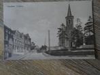 carte postale quenast l'église, Affranchie, Envoi, Avant 1920, Brabant Wallon