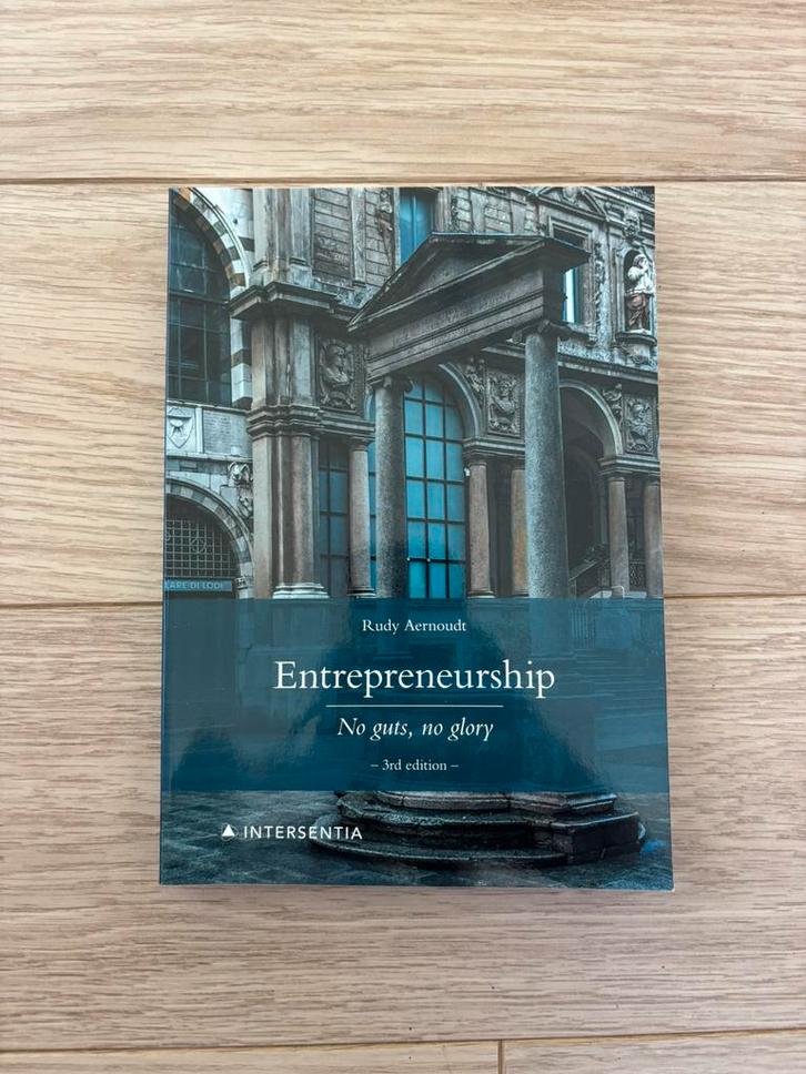 Entrepreneurship: no guts, no glory, Boeken, Economie, Management en Marketing, Zo goed als nieuw, Ophalen of Verzenden