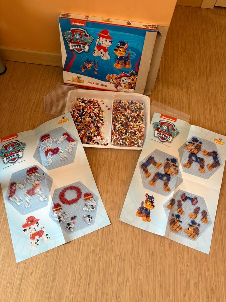 Paw patrol 3d strijkparels, Kinderen en Baby's, Speelgoed | Educatief en Creatief, Zo goed als nieuw, Ophalen