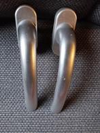 2 inoxkleurige raamklinken voor draai/kipramen, Enlèvement, Utilisé, Autres types