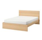 Cadre lit haut MALM Ikea 140x200, Enlèvement, Comme neuf