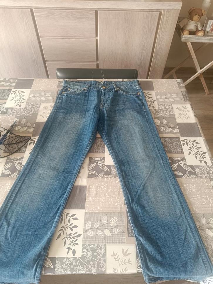 Jeansbroek merk zeven maat 30, Kleding | Dames, Spijkerbroeken en Jeans, Zo goed als nieuw, Ophalen