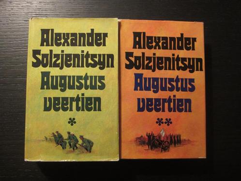 Augustus veertien -Deel 1 + 2-  Alexander Solzjenitsyn, Boeken, Literatuur, Ophalen of Verzenden