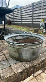 Oude zinken Teil, Ophalen, Gebruikt, Tuin