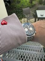 Tudor Black Bay blauwe chrono, Handtassen en Accessoires, Staal, Staal, Polshorloge, Zo goed als nieuw