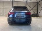 Audi Q5 Q5 SQ5-look + uitlaat 252pk/3x S-line/Pano/Apple, Auto's, Audi, Lederen bekleding, Zwart, 4 cilinders, Blauw