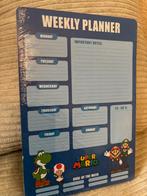 Super mario weekplanner, Ophalen of Verzenden, Nieuw