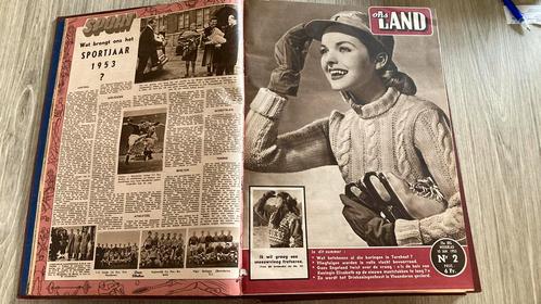 ONS LAND weekblad gebonden jaargang 1953!, Antiquités & Art, Antiquités | Livres & Manuscrits, Enlèvement