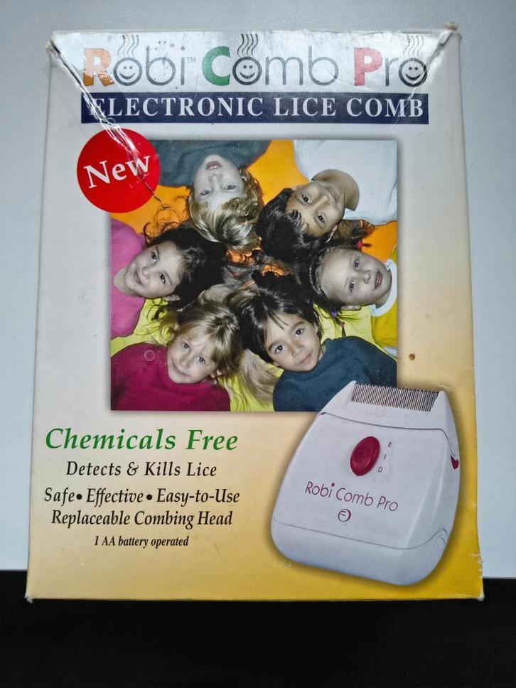 Peigne à poux électronique, Electroménager, Équipement de Soins personnels, Comme neuf, Soin des cheveux, Enlèvement ou Envoi