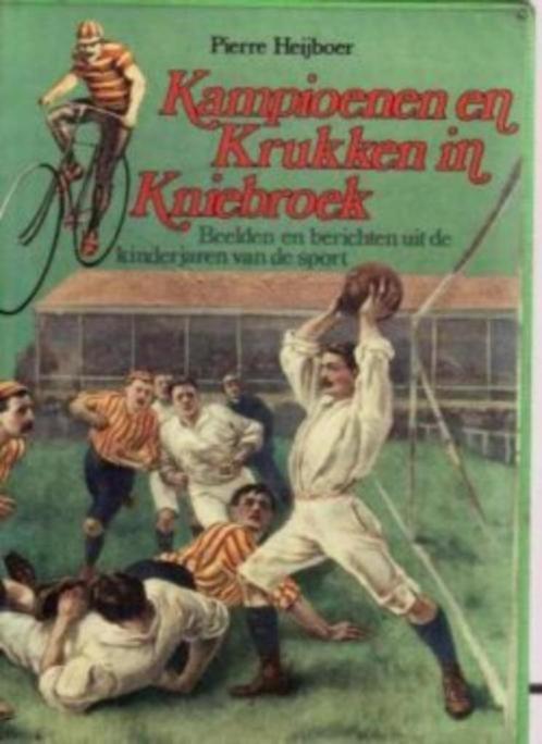 boek: kampioenen en krukken in kniebroek, Boeken, Sportboeken, Gelezen, Ophalen of Verzenden