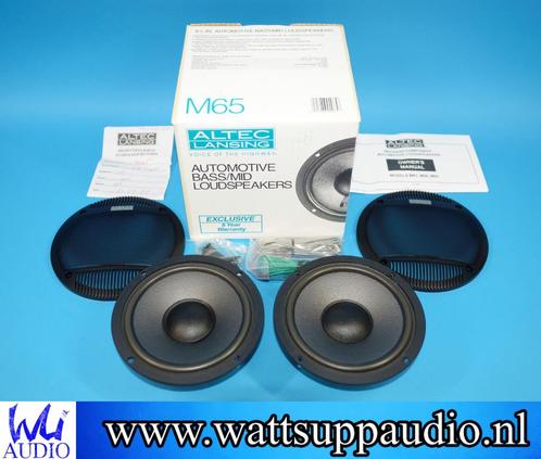 ALTEC LANSING M65 Automotive BASS/MID Speakers 165mm( 6.5', Auto diversen, Autospeakers, Nieuw, Ophalen of Verzenden