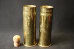 WO1 Duitse Fahrpanzer 53mm Gruson huls LEEG, Verzamelen, Ophalen of Verzenden