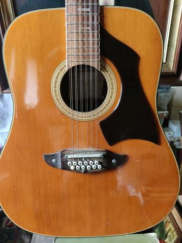 Guitare 12 cordes EKO 'Mabella', Musique & Instruments, Enlèvement, Comme neuf