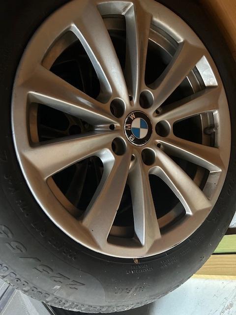 BMW velgen en banden, Auto-onderdelen, Banden en Velgen, Band(en), Winterbanden, 17 inch, 225 mm, Personenwagen, Gebruikt, Ophalen