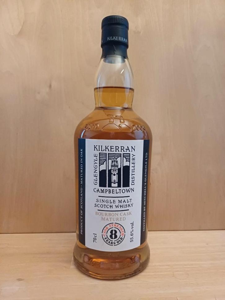 Kilkerran 8y 55,6% 2024, Verzamelen, Wijnen, Nieuw, Overige typen, Vol, Ophalen of Verzenden