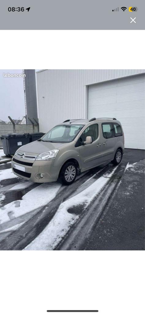 CITROËN BERLINGO 1.6hdi 92CV 120000km, Autos, Citroën, Entreprise, Berlingo, Bluetooth, Diesel, 5 portes, Enlèvement