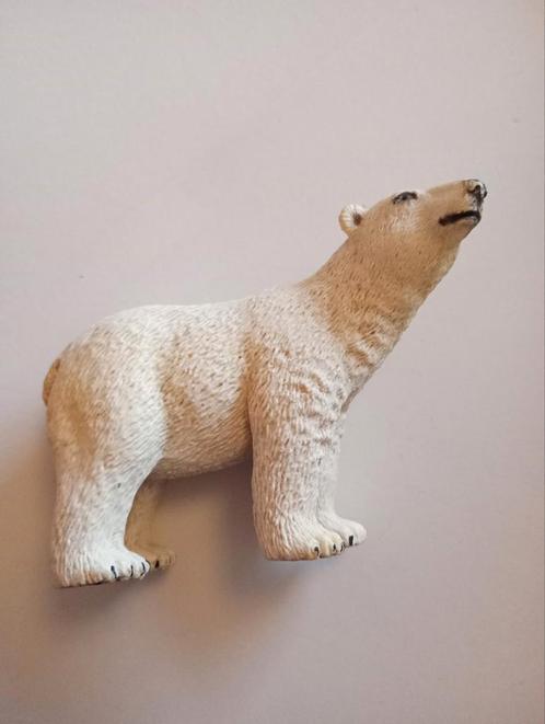 Grand ours polaire Schleich, Collections, Jouets, Comme neuf, Enlèvement ou Envoi