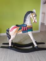 speelgoedpaard, Ophalen, Gebruikt
