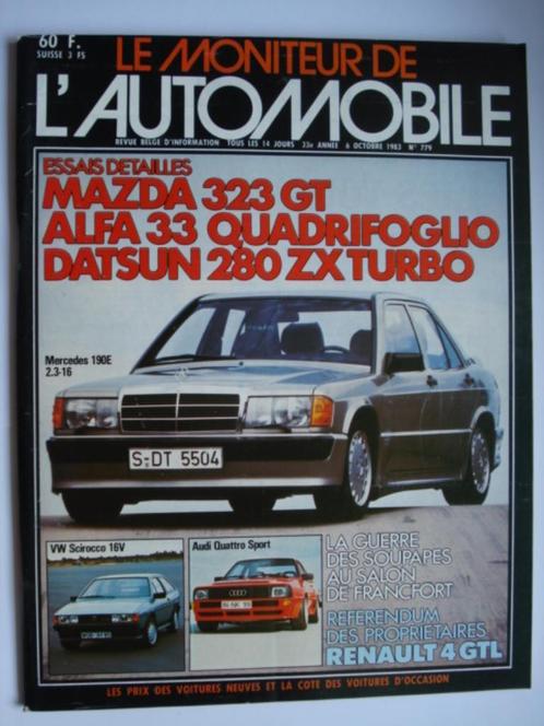 Moniteur de l'automobile 779, Livres, Autos | Brochures & Magazines, Comme neuf, Général, Envoi