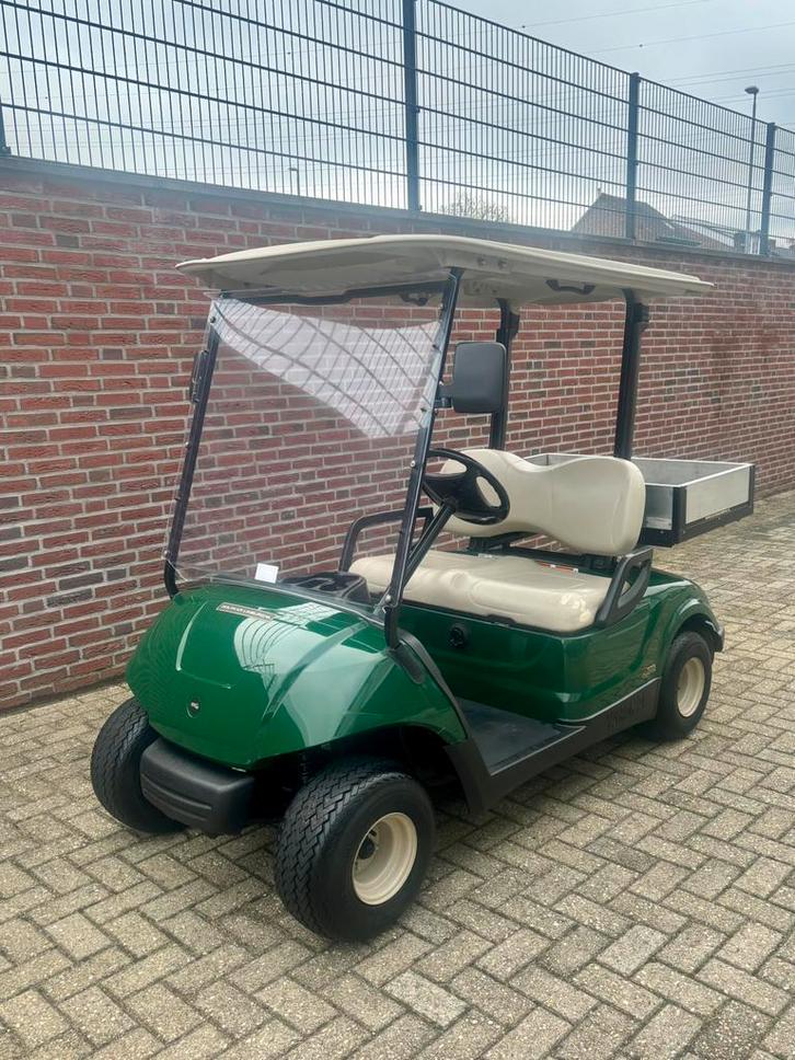 Prachtige Elektrische Yamaha Golfkar met Werkbak en Trekhaak, Sport en Fitness, Golf, Zo goed als nieuw, Golfkar, Overige merken