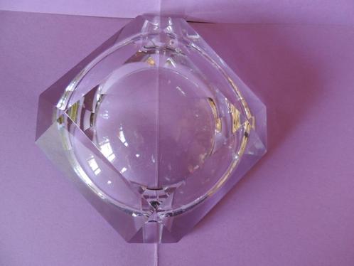 Asbak, glas, VSL-bekleding, vintage 1930, Antiek en Kunst, Antiek | Glaswerk en Kristal, Ophalen of Verzenden