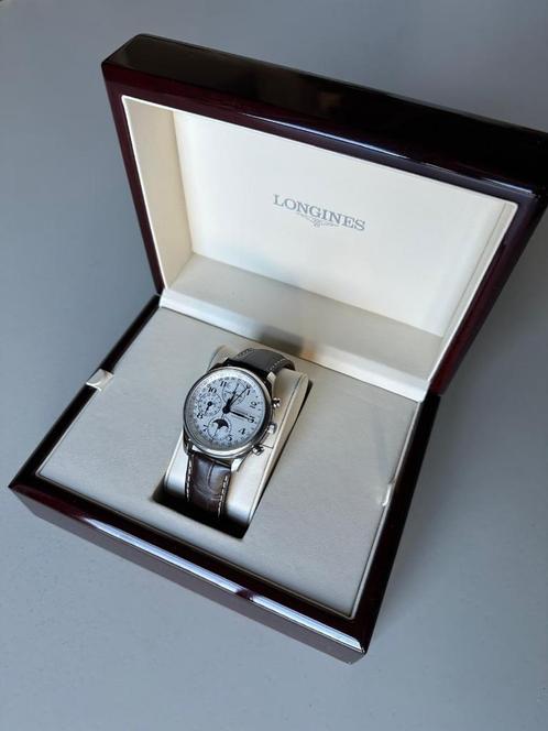 Longines Master Collection Full Set | L.2.673.4.78.3 | 40mm, Handtassen en Accessoires, Horloges | Antiek, Polshorloge, Longines