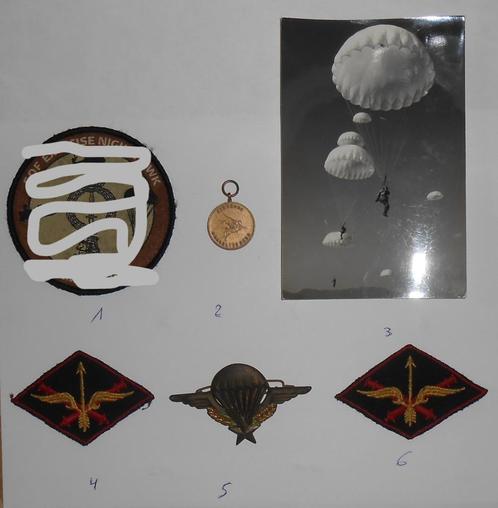 Kentekens Belgische ABL  Paracommando’s BSD Airborne enz…, Verzamelen, Militaria | Algemeen, Landmacht, Embleem of Badge, Ophalen of Verzenden