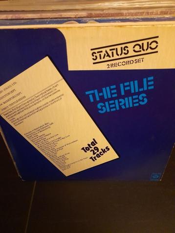 lp - status quo - the file series - 2lp - vak 8 beschikbaar voor biedingen