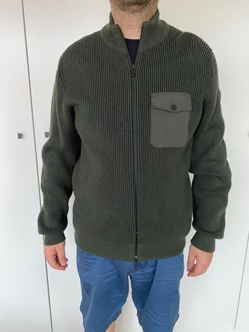 Cardigan River Woods - XXL - zuiver scheerwol beschikbaar voor biedingen