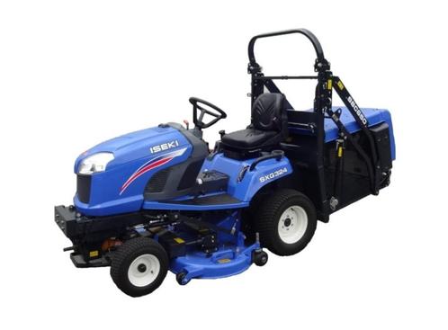 iseki zitmaaier SXG 324  122 cm, Tuin en Terras, Zitmaaiers, Nieuw, 120 cm of meer, Elektrische starter, Opvangzak, Opvangbak