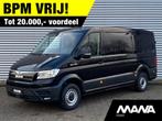 MAN TGE 35 2.0 3.180 180PK L3H2 Automaat Led Trekhaak Sensor, Auto's, Bestelwagens en Lichte vracht, 4 cilinders, MAN, Zwart, Bedrijf