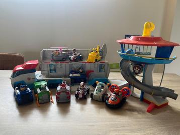 Paw patroller - uitkijk - auto's - figuurtjes, Enlèvement, Utilisé